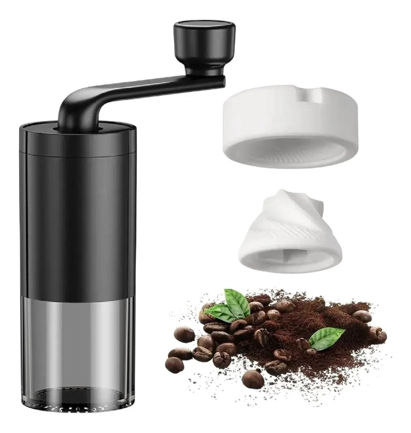 MOLINILLO MANUAL PARA CAFE  Y ESPECIAS CON MECANISMO CERAMICO PORTATIL - 1