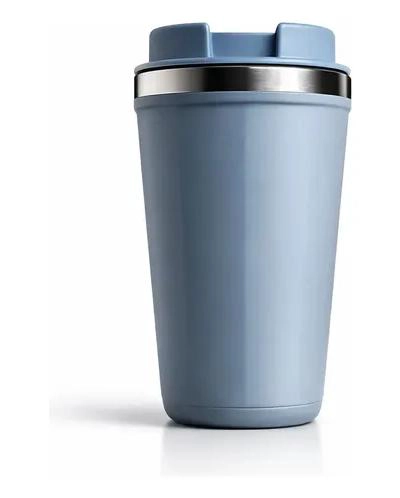 TAZA TE RMICA ANTIVUELCO CON TAPA PARA CAFE  DE 500 ML - 1