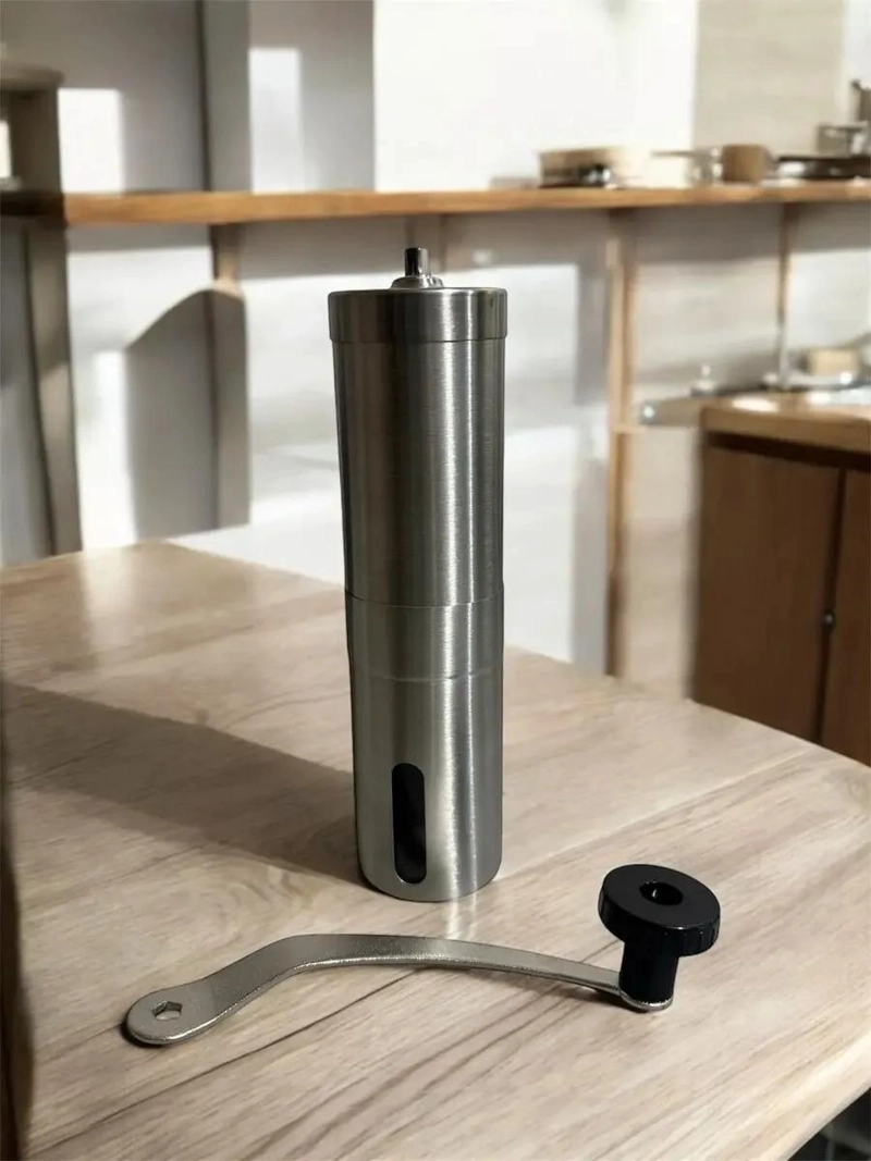 MOLINO MANUAL PARA GRANOS DE CAFE  EN ACERO INOXIDABLE RESISTENTE - 2