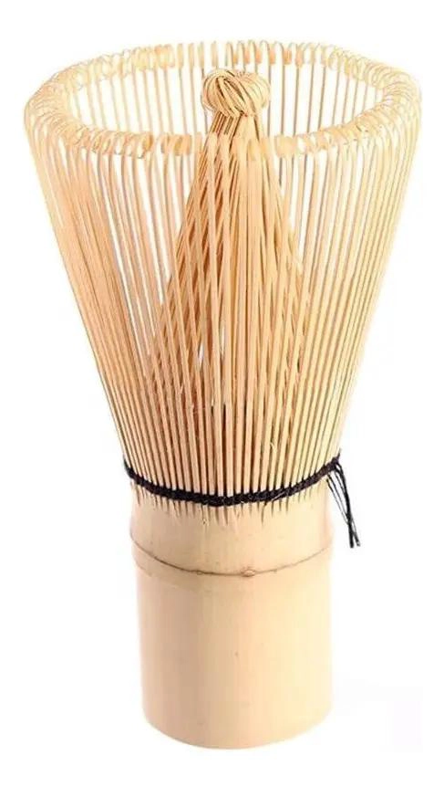 BATIDOR DE BAMBU JAPONE S CON 80 GARRAS PARA TE  MATCHA - 1