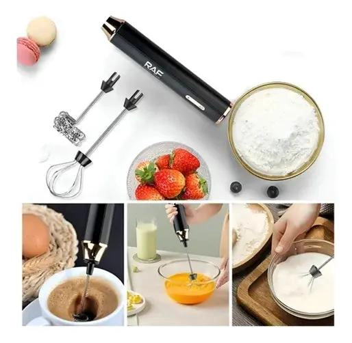 MINI BATIDOR RECARGABLE PARA CAFE  CON FUNCION ESPUMADORA 2 EN 1 - 2