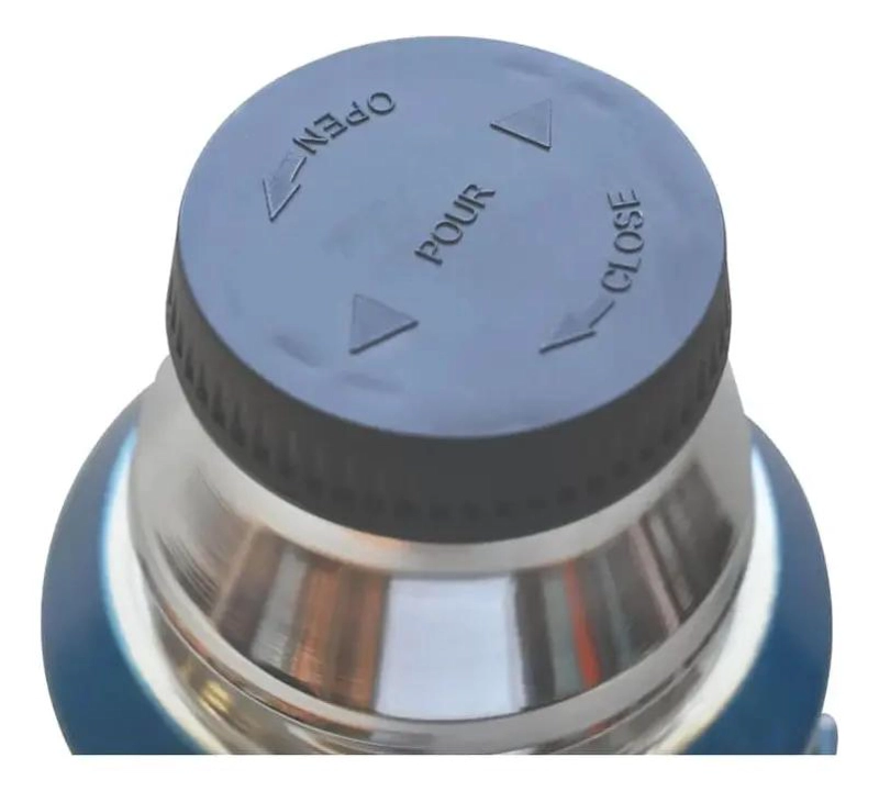 TERMO METALICO PARA BEBIDAS FRIAS Y CALIENTES 1200 ML CAPACIDAD - 1