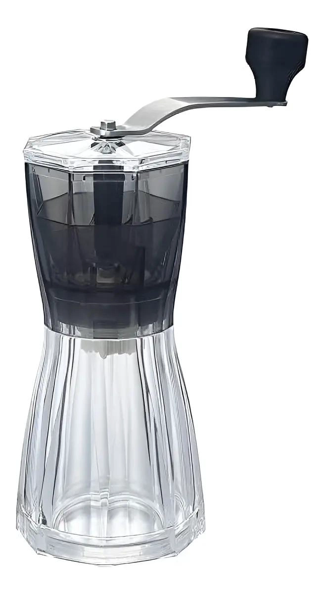 MOLINILLO MANUAL AJUSTABLE PARA CAFE  CON MUELA CERAMICA NEGRA - 1