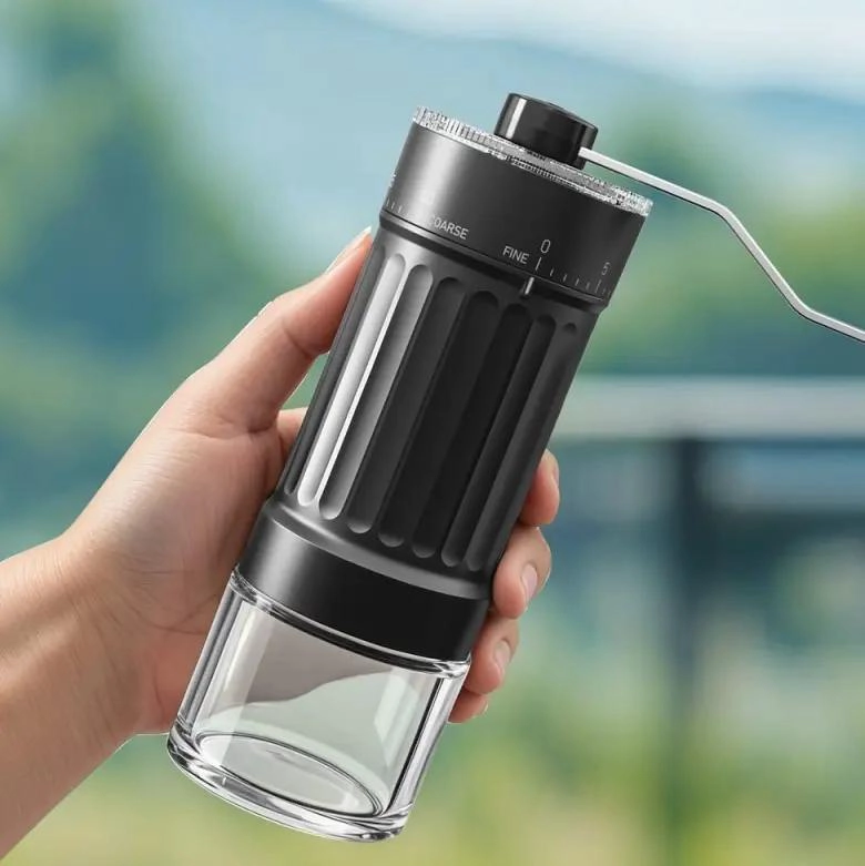 MOLINILLO MANUAL PARA GRANOS DE CAFE  CON MUELA CERAMICA AJUSTABLE - 2