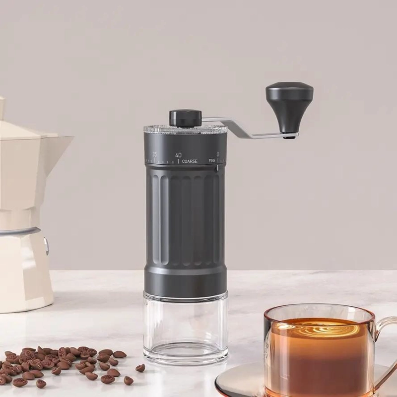 MOLINILLO MANUAL PARA GRANOS DE CAFE  CON MUELA CERAMICA AJUSTABLE - 4