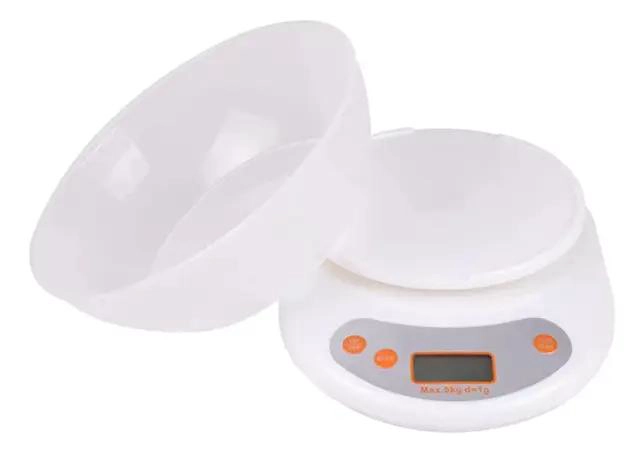 BALANZA DIGITAL DE COCINA RECARGABLE CON PANTALLA LCD Y ALTA PRECISION - 2