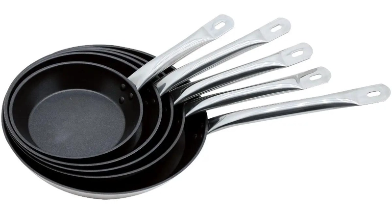 SARTE N DE ACERO INOXIDABLE CON RECUBRIMIENTO ANTIADHERENTE DE 24 CM COLOR GRIS - 2