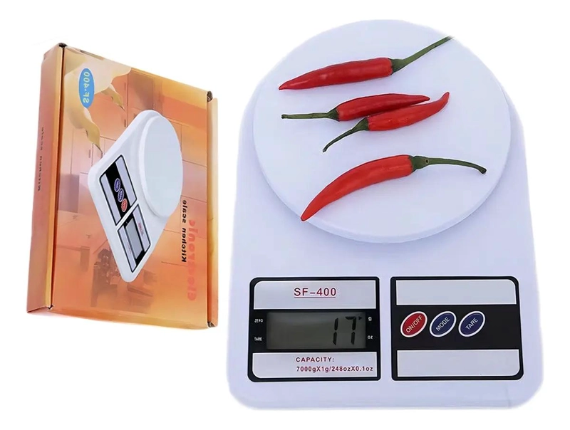 BALANZA DIGITAL PARA COCINA CON CAPACIDAD DE 7 KG Y FUNCION DE TARA - 1