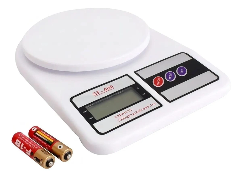 BALANZA DIGITAL PARA COCINA CON CAPACIDAD DE 7 KG Y FUNCION DE TARA - 2