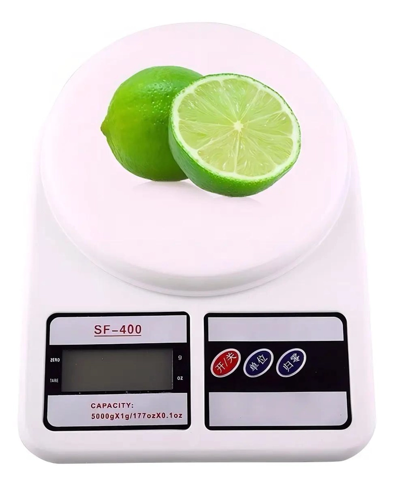 BALANZA DIGITAL PARA COCINA CON CAPACIDAD DE 7 KG Y FUNCION DE TARA - 4