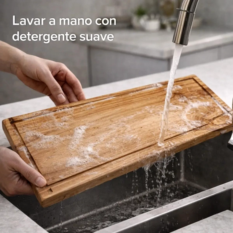 TABLA DE MADERA PARA PICOTEO Y CORTAR QUESO CON SET DE CUCHILLOS - 5