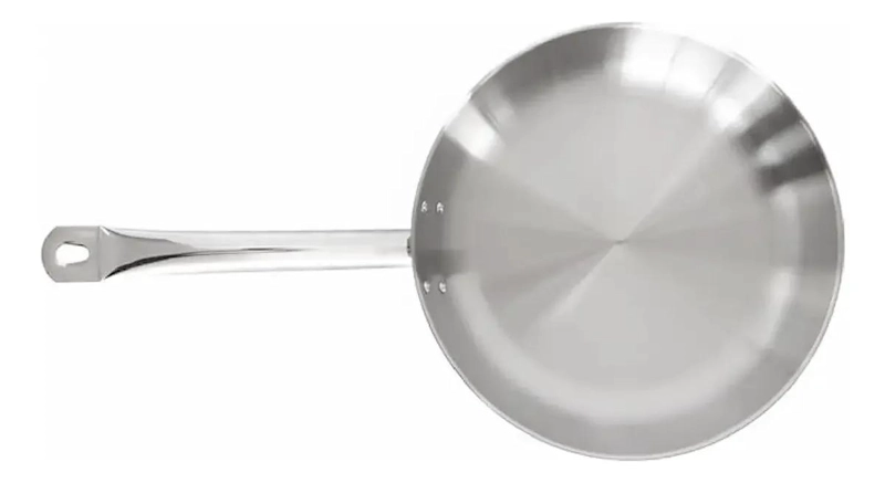 SARTE N DE ACERO INOXIDABLE CON FONDO DIFUSOR DE 26 CM - 2