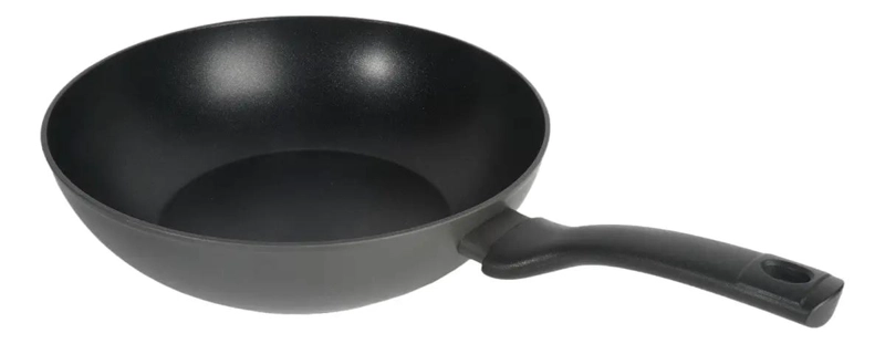SARTE N WOK DE ALUMINIO FORJADO CON CAPACIDAD DE 3.9 LITROS Y 28.5 CM - 2