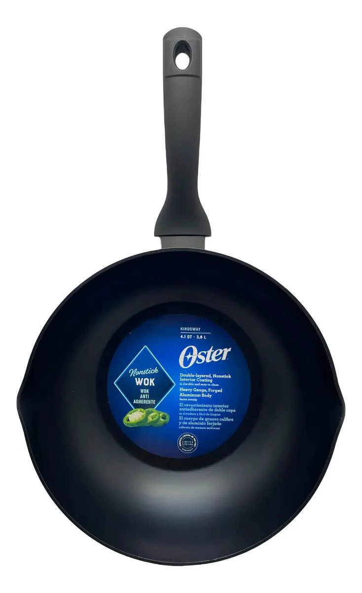 SARTE N WOK DE ALUMINIO FORJADO CON CAPACIDAD DE 3.9 LITROS Y 28.5 CM - 5