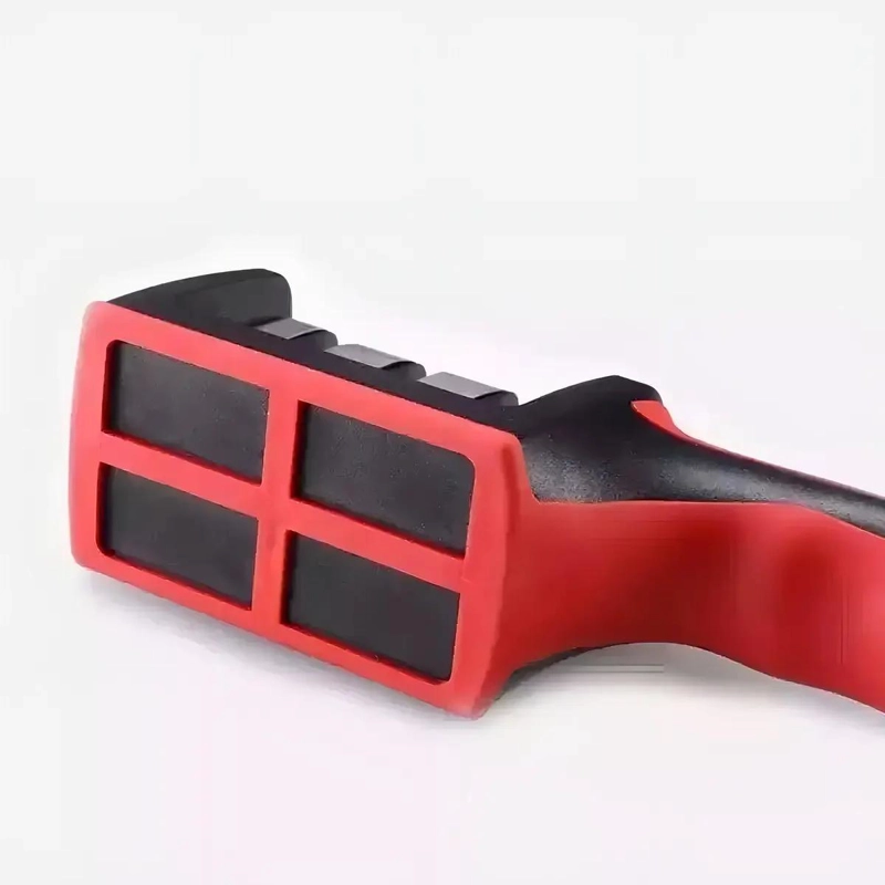AFILADOR DE CUCHILLOS Y TIJERAS CON 3 FILOS DE ACERO INOXIDABLE - 4