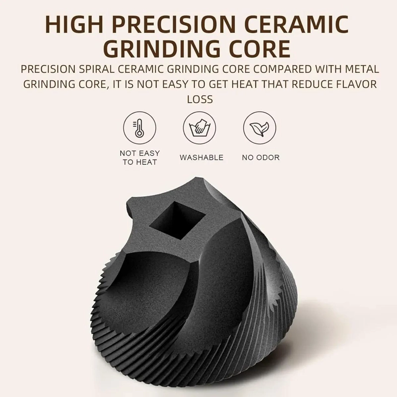 MOLINILLO MANUAL PORTATIL PARA CAFE  CON MUELAS DE CERAMICA - 3