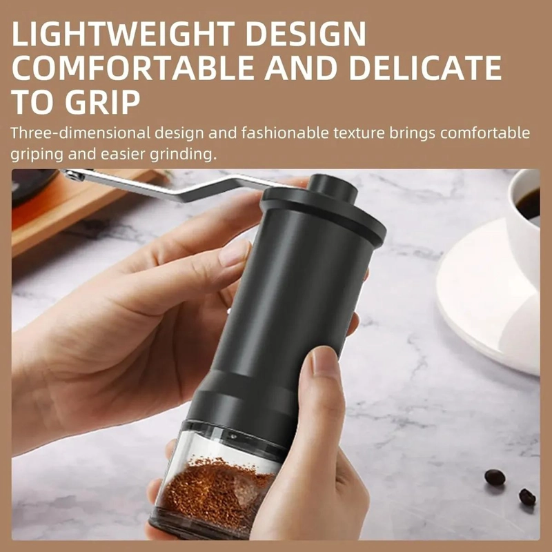 MOLINILLO MANUAL PORTATIL PARA CAFE  CON MUELAS DE CERAMICA - 5