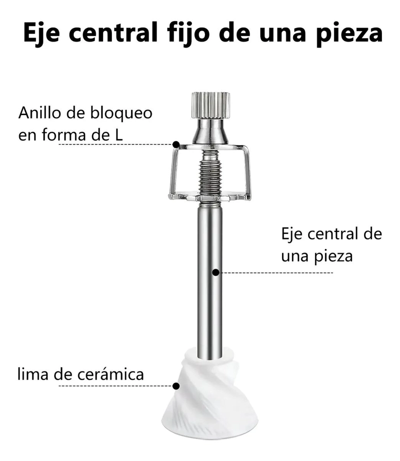 MOLINILLO MANUAL PARA CAFE  Y SEMILLAS CON AJUSTE DE MOLIENDA - 3