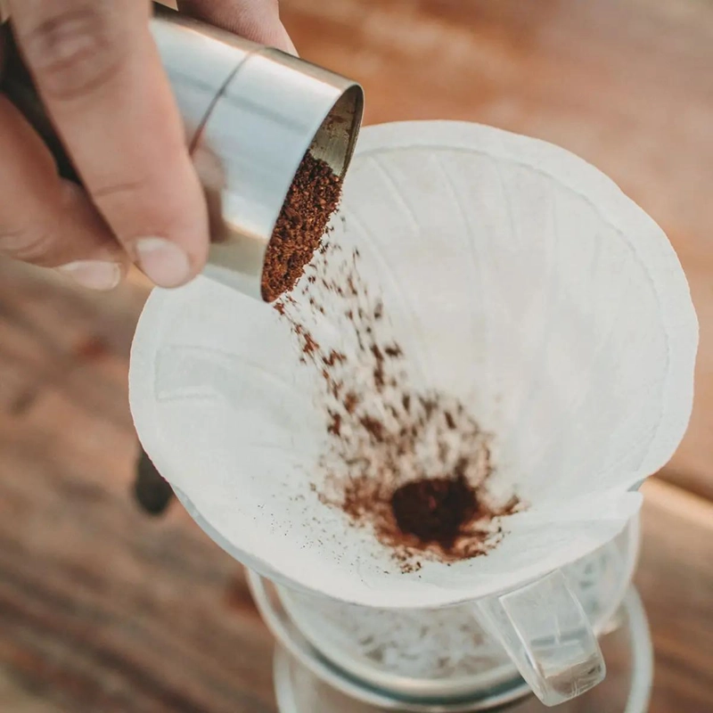 FILTRO DE PAPEL BLANCO PARA CAFE  HARIO V60 02 CON 100 UNIDADES - 3