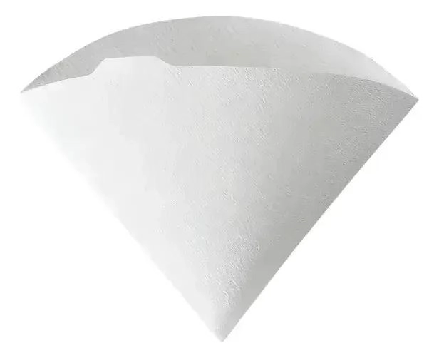 FILTRO DE PAPEL BLANCO PARA CAFE  HARIO V60 02 CON 100 UNIDADES - 5