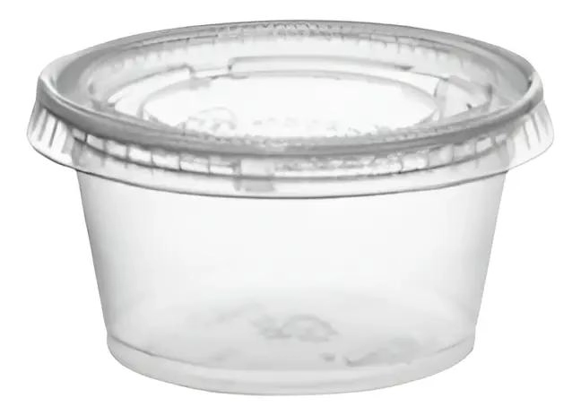 POCILLO DEGUSTADOR PARA SALSAS DE 3 ONZAS EN PACK DE 100 UNIDADES - 1