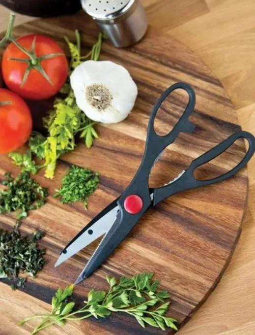 SET DE 4 UTENSILIOS DE COCINA CON CUCHILLOS DE ACERO INOXIDABLE - 4