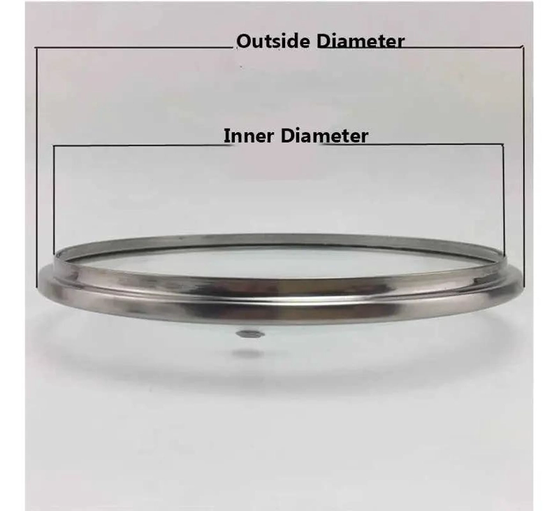 TAPA DE VIDRIO PARA OLLA DE 28 CM CON BORDE RESISTENTE - 3