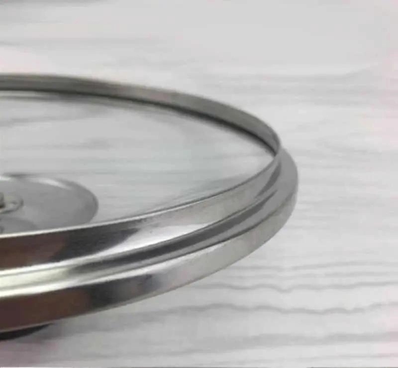 TAPA DE VIDRIO PARA OLLA DE 28 CM CON BORDE RESISTENTE - 4