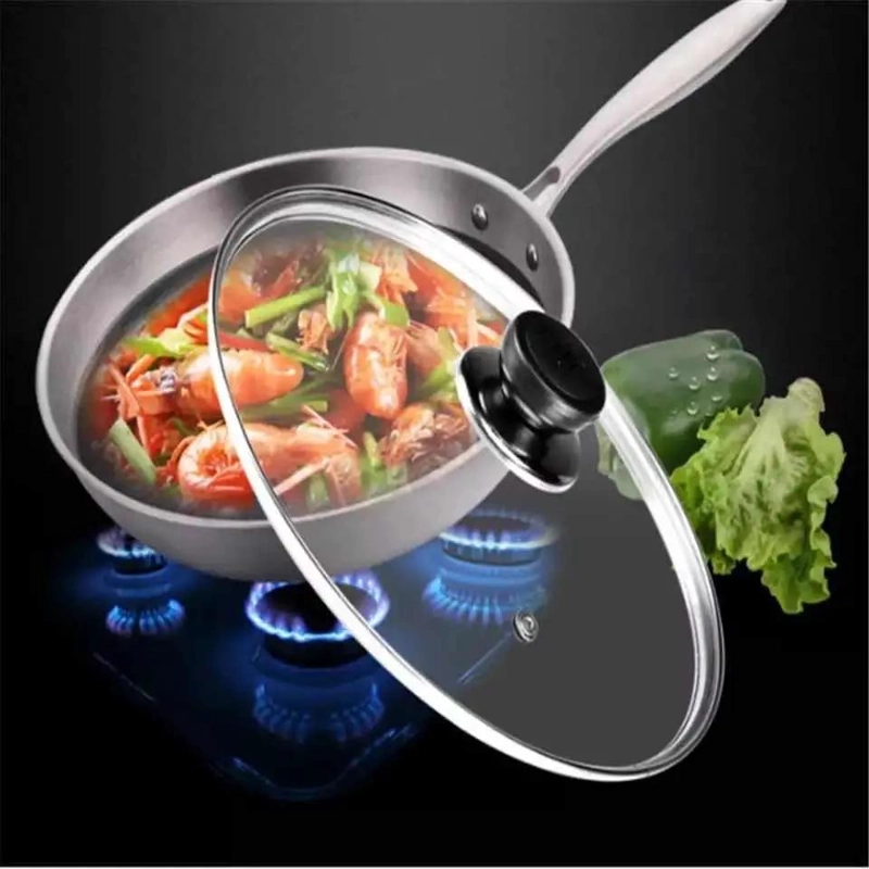 TAPA DE VIDRIO PARA OLLA DE 28 CM CON BORDE RESISTENTE - 5