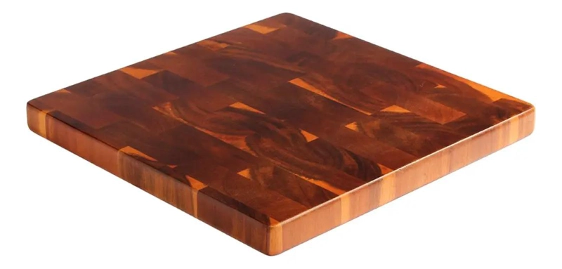 TABLA CUADRADA PARA PICAR EN MADERA DE ACACIA 30X30 CM - 1