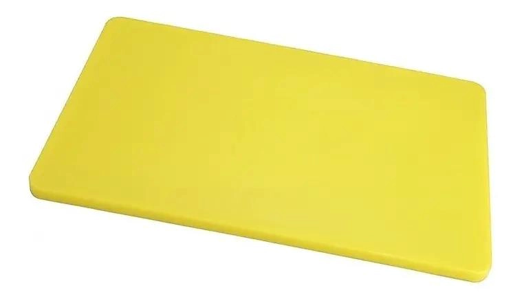 TABLA DE CORTAR PROFESIONAL COLOR AMARILLO 45X30 CM GROSOR 1,2 MM - 2