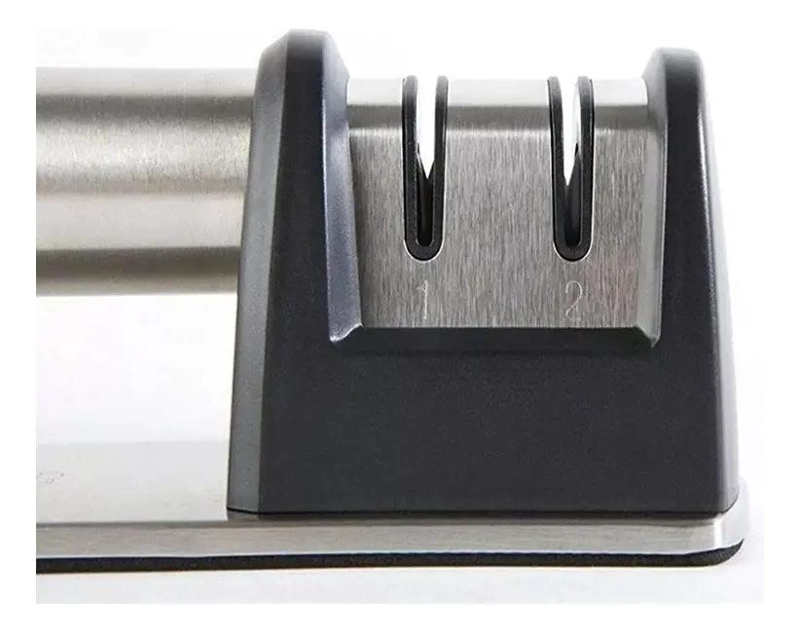 AFILADOR METALICO PARA CUCHILLOS CON DISEÑO ERGONOMICO Y EFICIENTE - 3