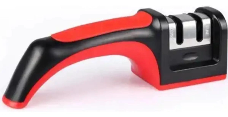 AFIADOR MANUAL COMPACTO PARA CUCHILLOS DE ACERO INOXIDABLE - 1