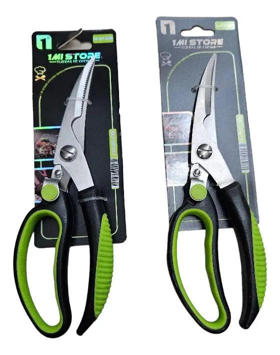 PACK DE 2 TIJERAS PARA TROZAR POLLO CON DISEÑO ERGONOMICO - 1