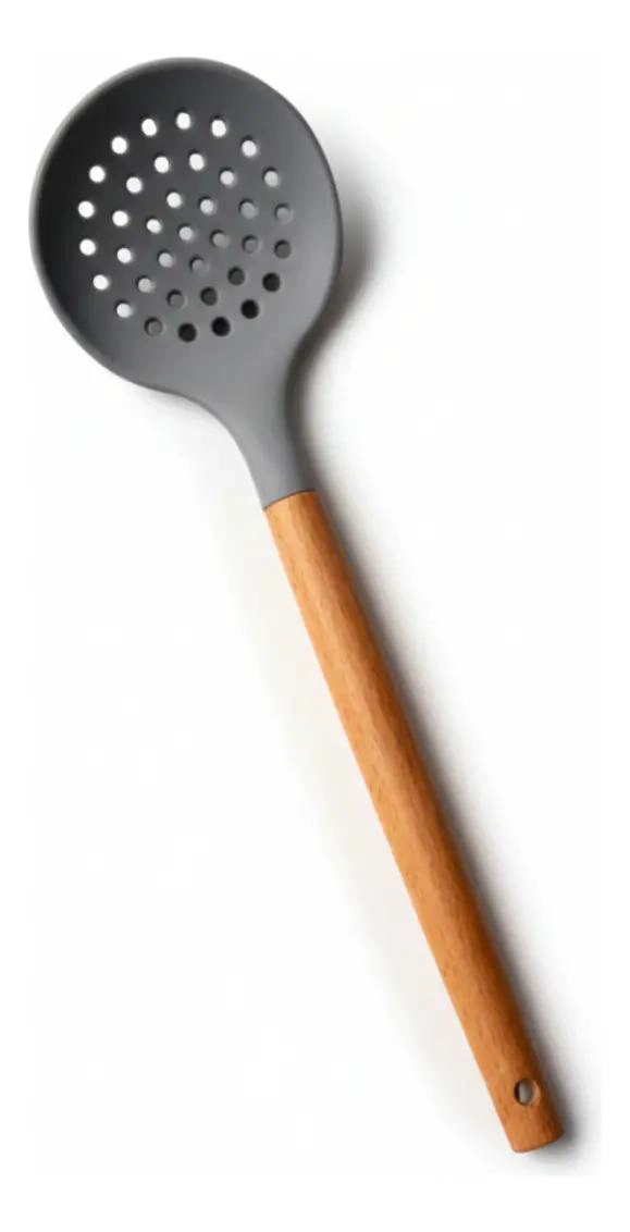 SET DE COCINA CON OLLA Y UTENSILIO ANTIADHERENTE PARA USO DIARIO - 3