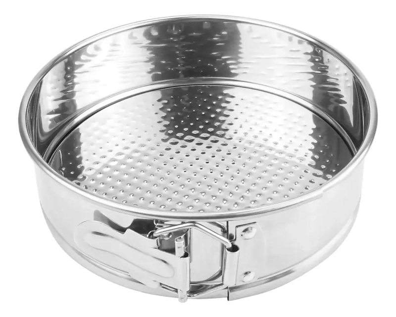 MOLDE DESMONTABLE DE ACERO INOXIDABLE 26X6 CM PARA REPOSTERIA - 1