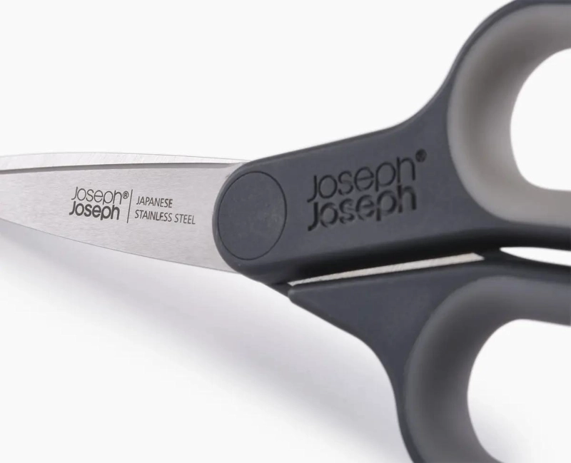 TIJERAS MULTIUSO CON DISEÑO ERGONOMICO Y HOJA AFILADA GRIS - 2