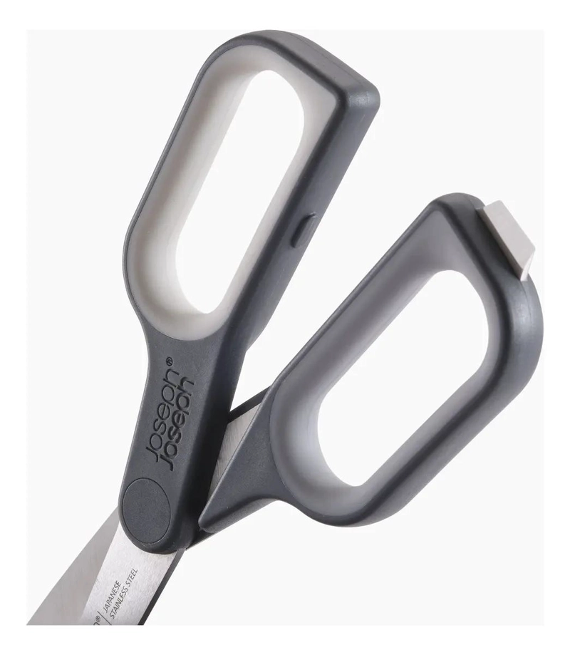 TIJERAS MULTIUSO CON DISEÑO ERGONOMICO Y HOJA AFILADA GRIS - 3