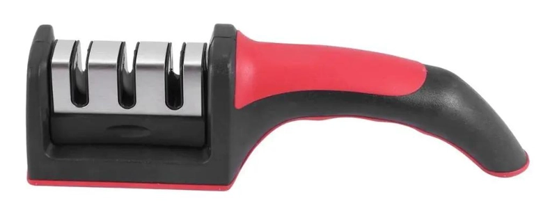 AFILADOR ERGONOMICO TRIFASICO PARA CUCHILLOS DE ACERO INOXIDABLE - 4