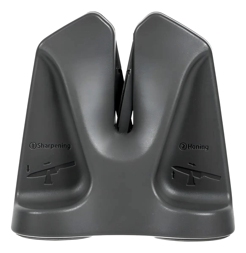 AFILADOR DE CUCHILLOS ERGONOMICO CON DISEÑO SEGURO Y EFICIENTE - 1