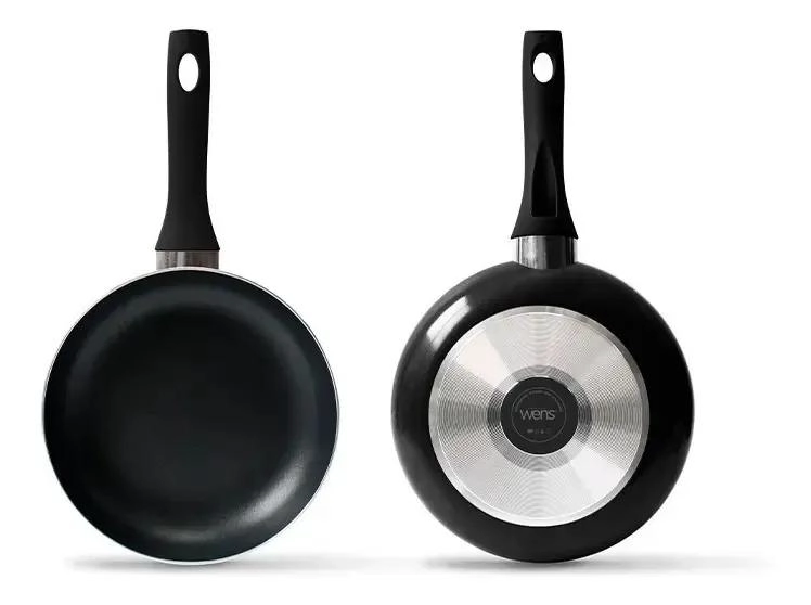 SARTE N ANTIADHERENTE DE ALUMINIO CON REVESTIMIENTO NEGRO PARA COCINA - 1