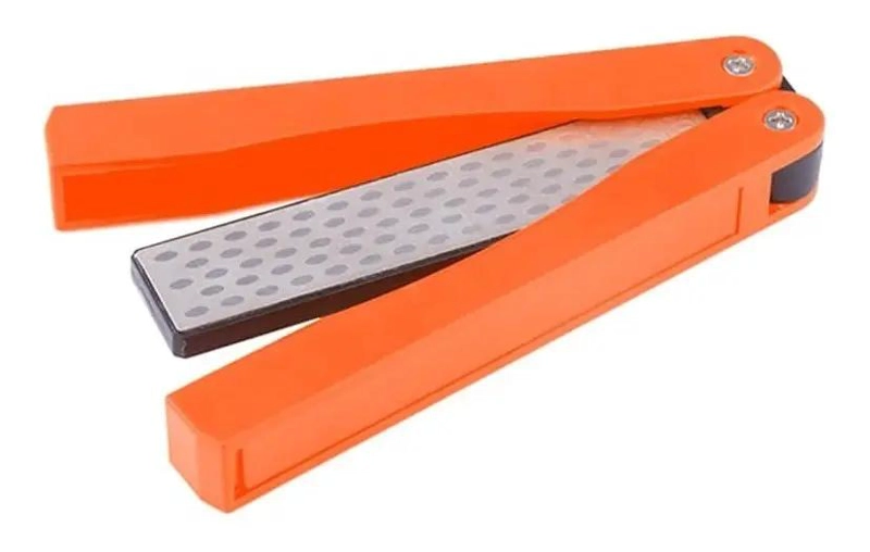 AFILADOR DE BOLSILLO CON DOBLE GRANO 360 Y 600 PARA CUCHILLOS - 2
