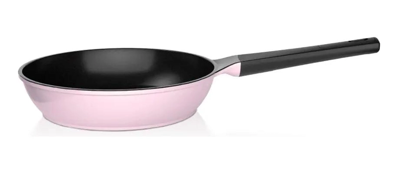 JUEGO DE COCINA DE ALUMINIO FUNDIDO CON 7 PIEZAS EN COLOR ROSADO - 5