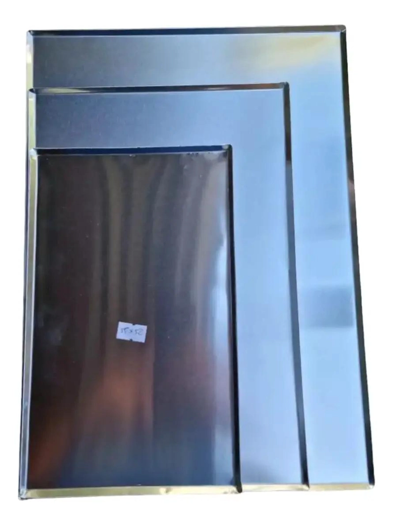 MOLDE RECTANGULAR PARA TORTA DE PANQUEQUE EN ALUMINIO 25X15 CM - 1