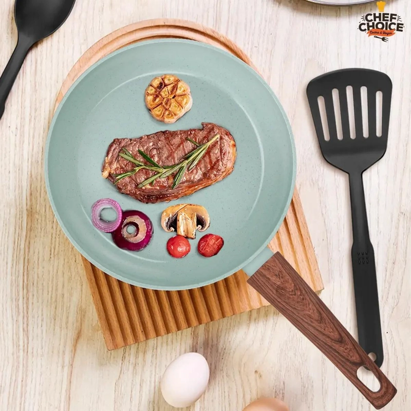 JUEGO DE COCINA CON BATERIA DE 10 PIEZAS EN GRANITO ANTIADHERENTE - 4