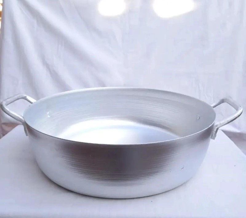 PAILA DE ALUMINIO PARA FREIR CON DIAMETRO DE 40 CM - 2