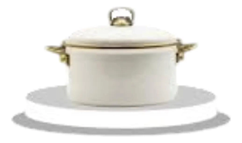OLLA ENLOZADA DE 24 CM CON DISEÑO TURCO PARA COCINA - 4