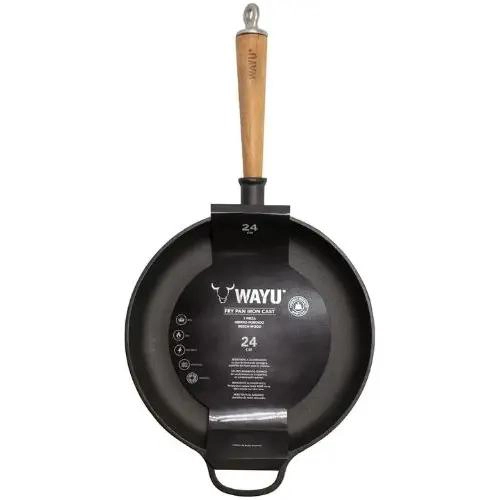 SARTE N DE HIERRO FUNDIDO DE 24 CM PARA COCINA VERSATIL - 1