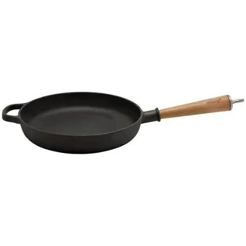 SARTE N DE HIERRO FUNDIDO DE 24 CM PARA COCINA VERSATIL - 3