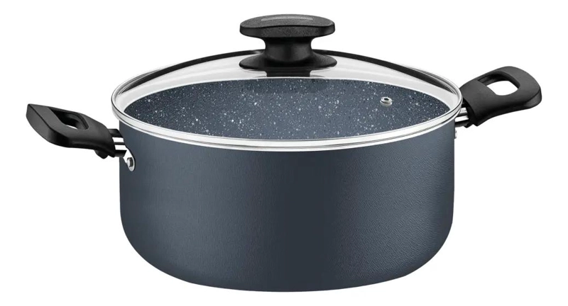 JUEGO DE OLLAS DE COCINA DE 7 PIEZAS COLOR AZUL CON DISEÑO MODERNO - 3